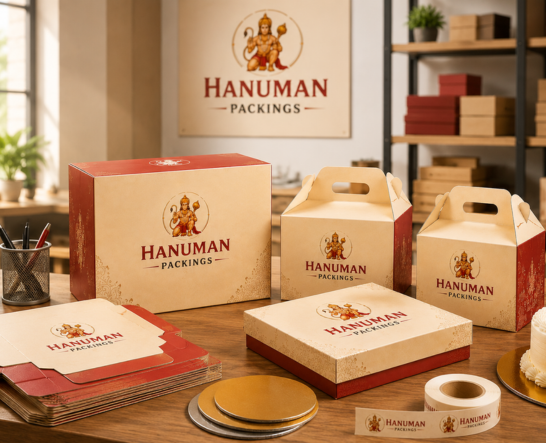 Hanuman Packings - Bakery & Sweet Box Packaging
